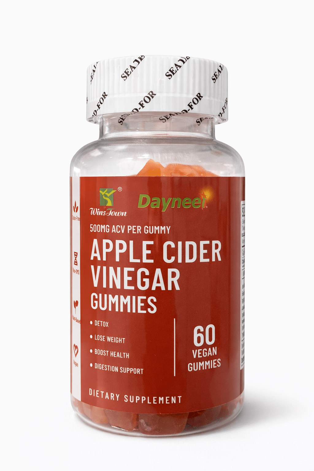 Daynee Apple Cider Vinegar Gummies 60S