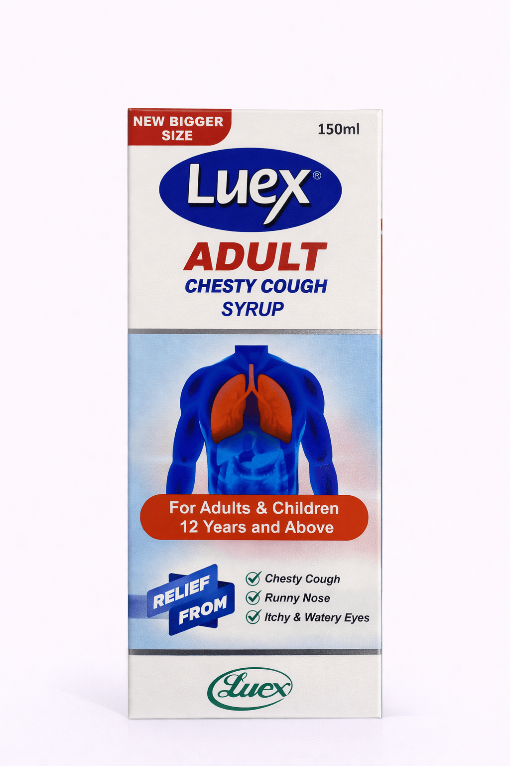 Luex Adult Chesty Cough Syr 150Ml