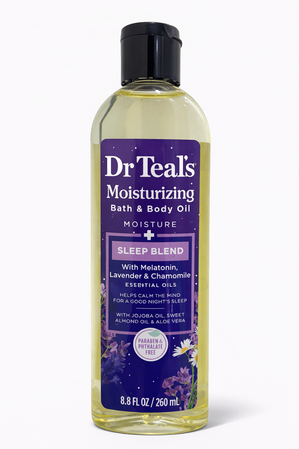 Dr Teal Moisturizing Bath And Body Oil 260Ml (Sleep Blend)