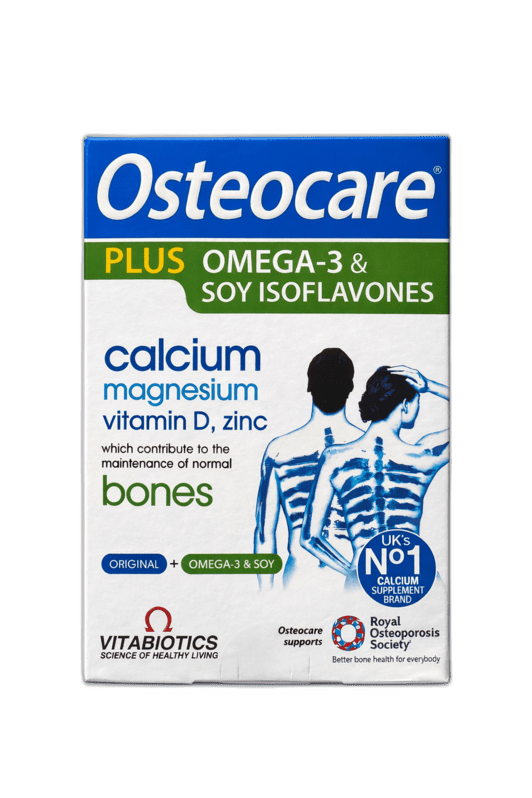 Osteocare Plus Omega-3 & Soy Isoflavones Cap 84\'S