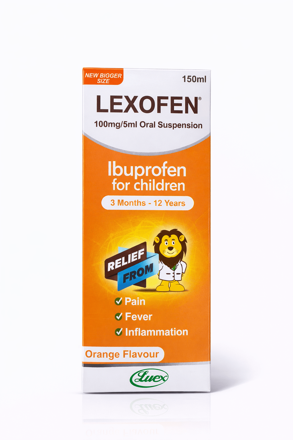 Lexofen Ibuprofen 100Mg