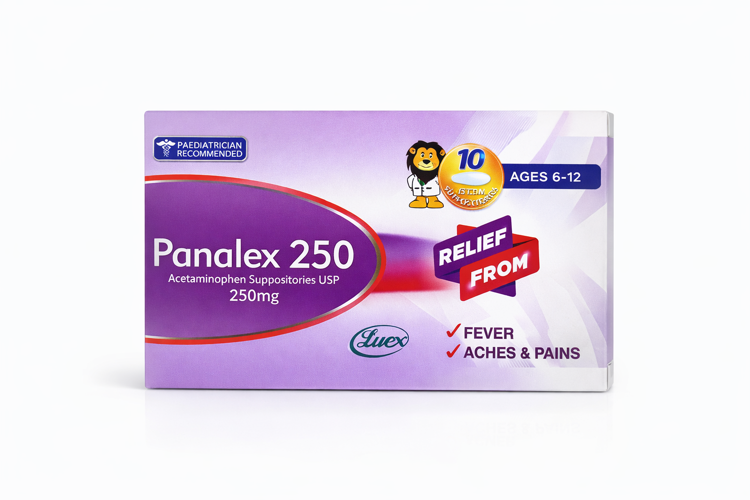 Panalex Suppository 250Mg