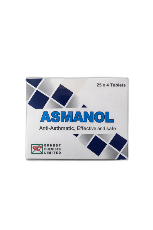 Asmanol Tabs 100'S
