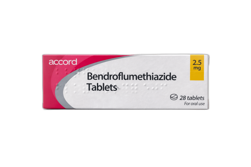 Bendroflumethazide 2.5Mg Tab 28'S