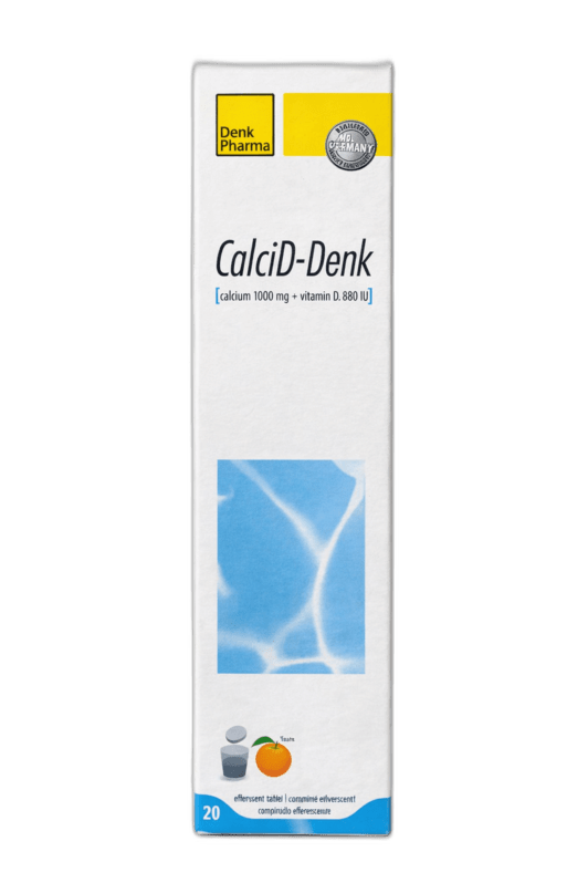 Calci Denk Effervescent Tab 20'S