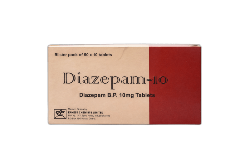 Diazepam 10Mg Tab 500S