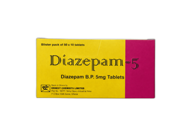 Diazepam 5Mg Tab 500S