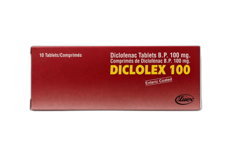 Diclolex 100 Tab 100'S