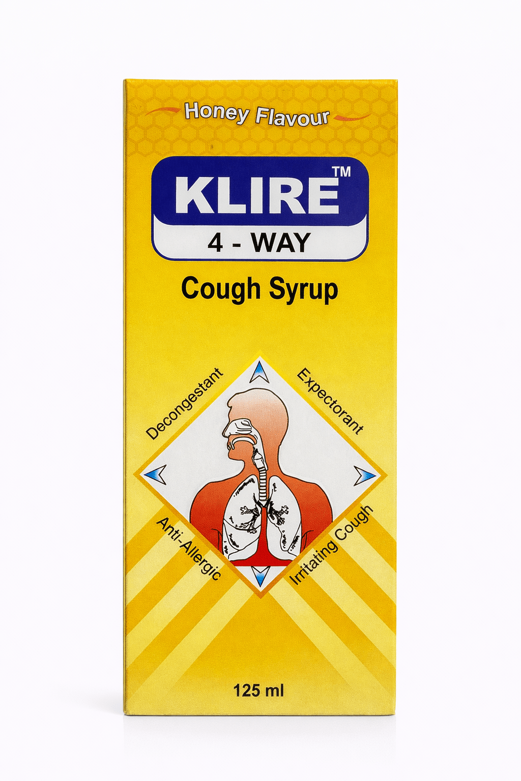 Klire 4-Way Cough Syr 125Ml
