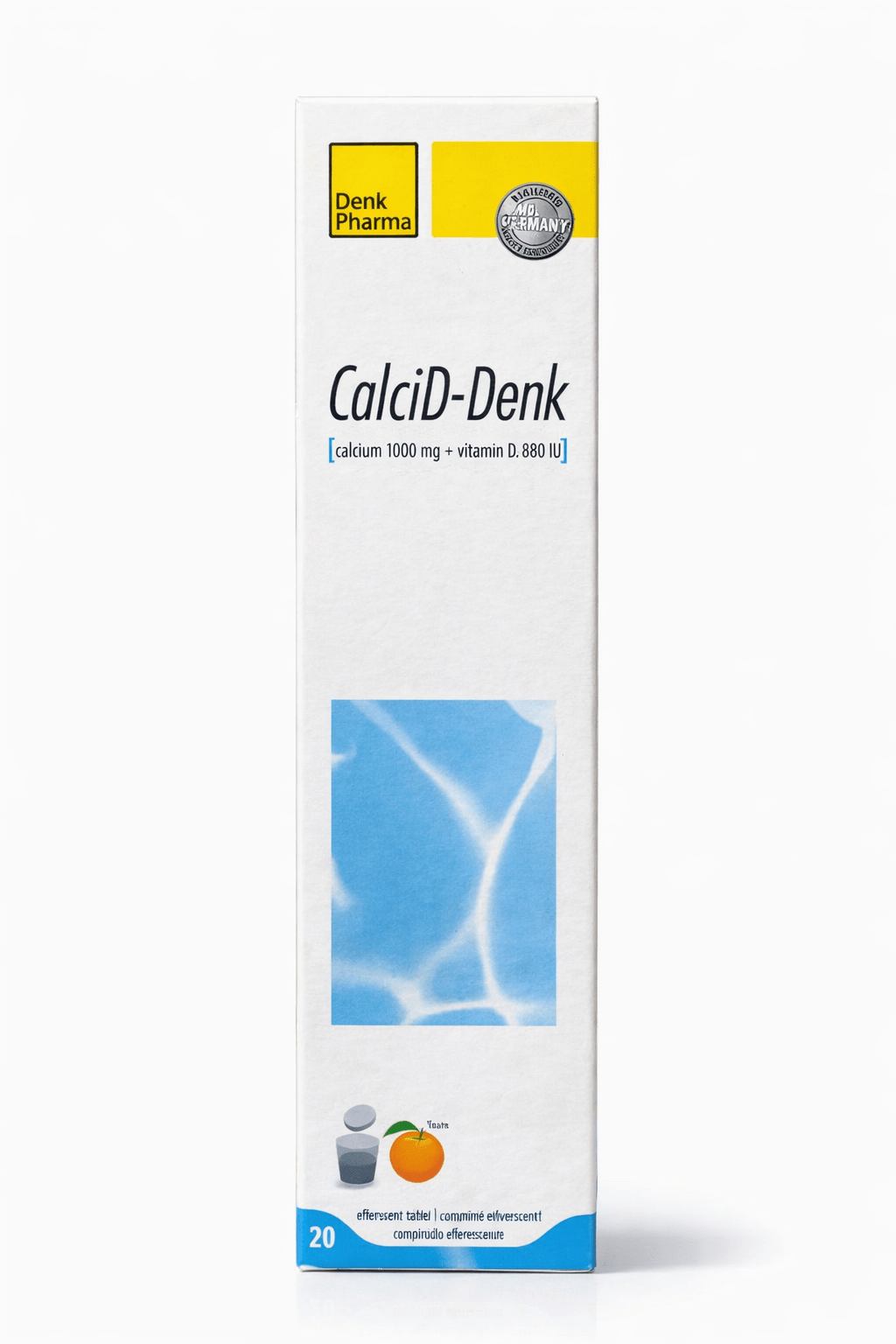 Calci Denk Effervescent Tab 20'S