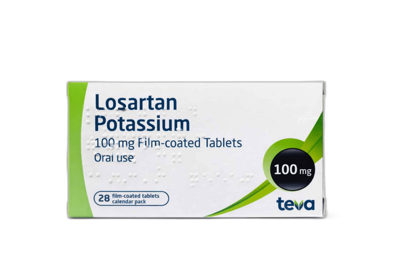 Losartan 100Mg Tab 28'S