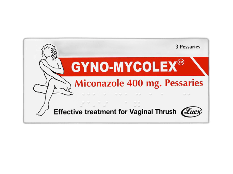 Gyno-Mycolex 400Mg Pessaries 3'S