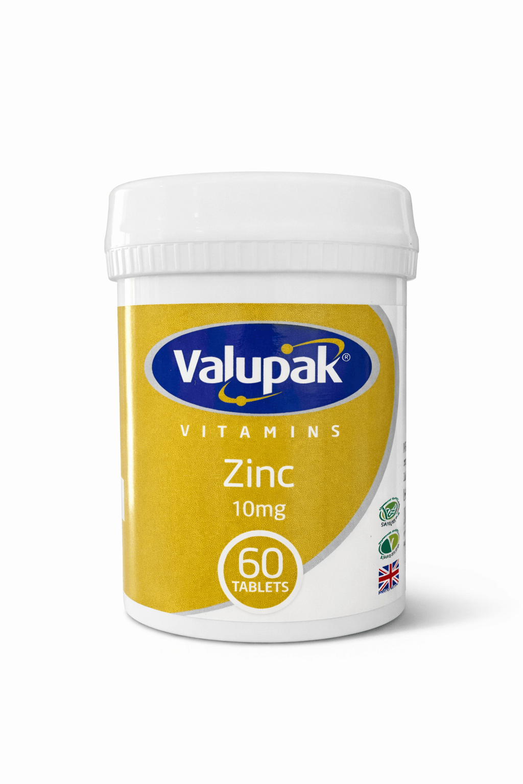 Valupak Zinc 10Mg Tab 60S