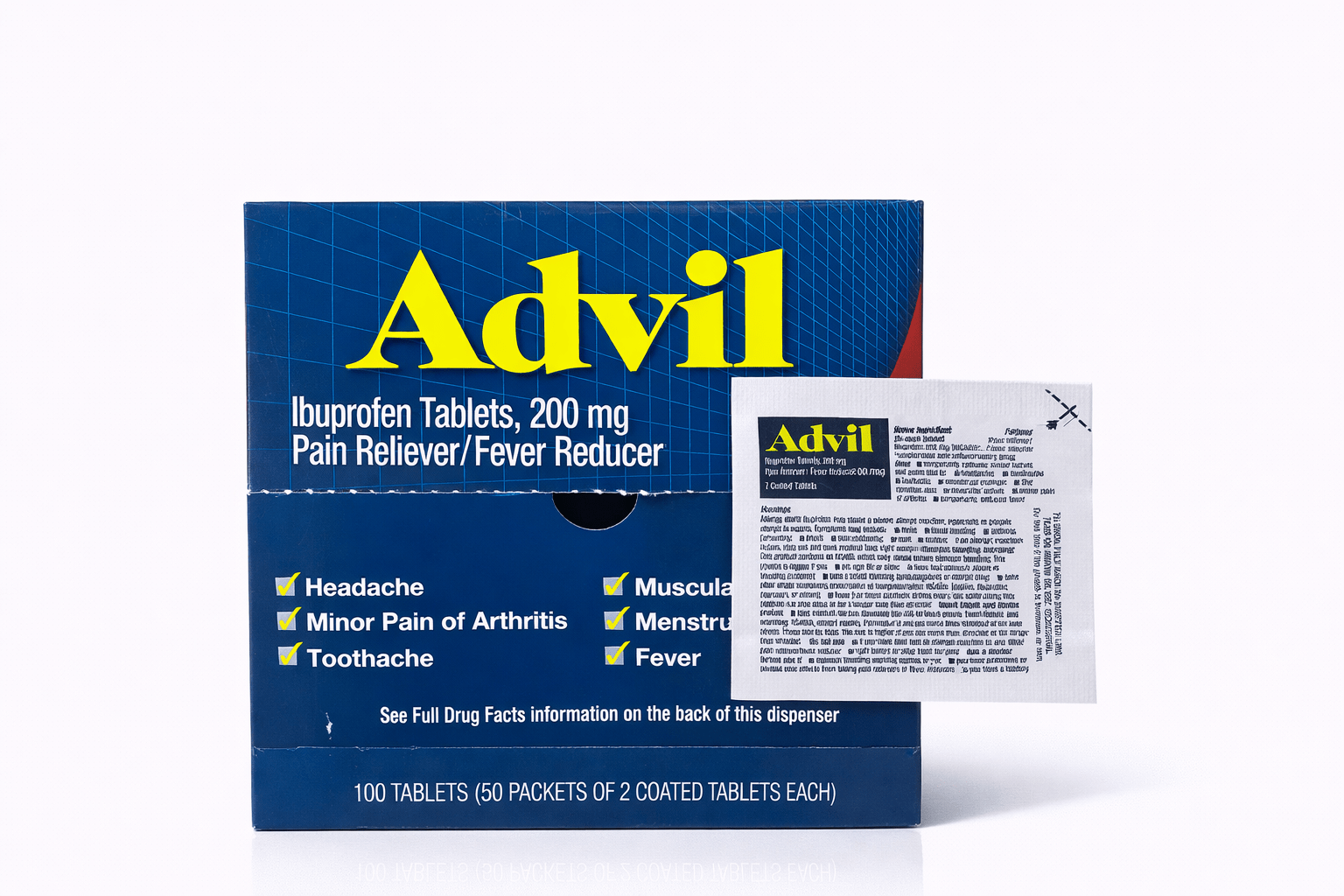 Advil 200Mg Cap 50'S