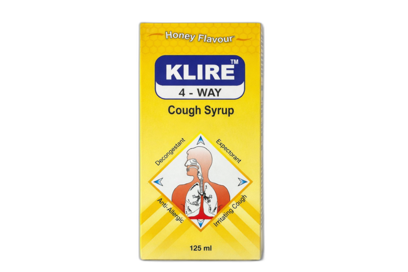 Klire 4-Way Cough Syr 125Ml