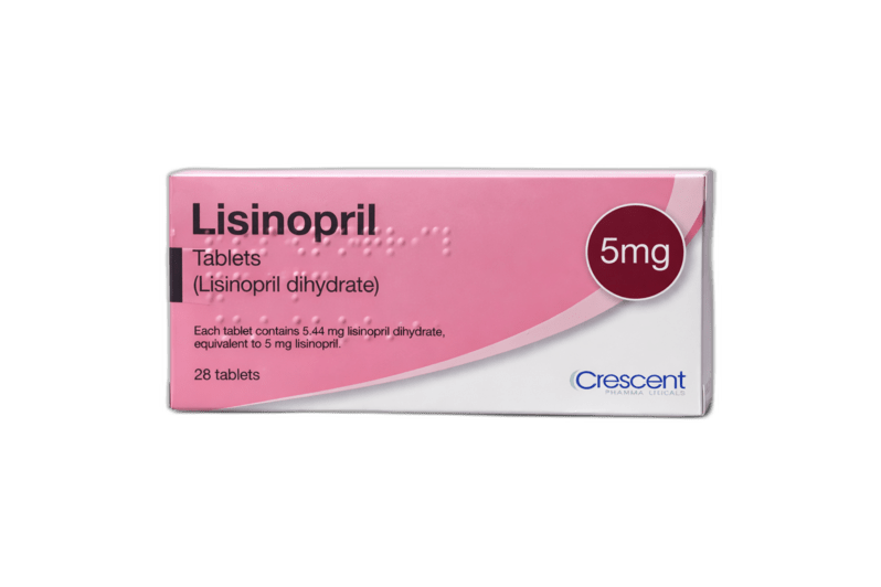 Lisinopril 5Mg Tab Crescent 28S