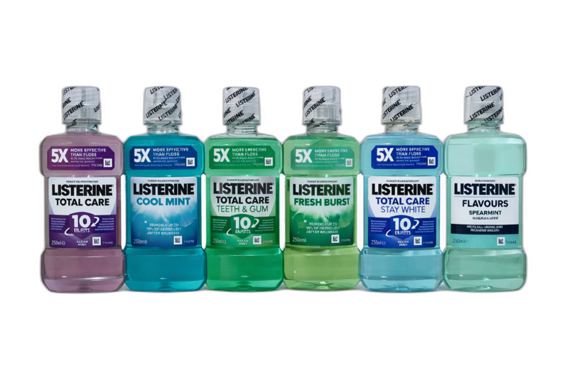 Listerine Mouthwash 250Ml (Cool Mint)
