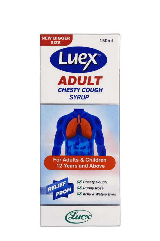 Luex Adult Chesty Cough Syr 150Ml