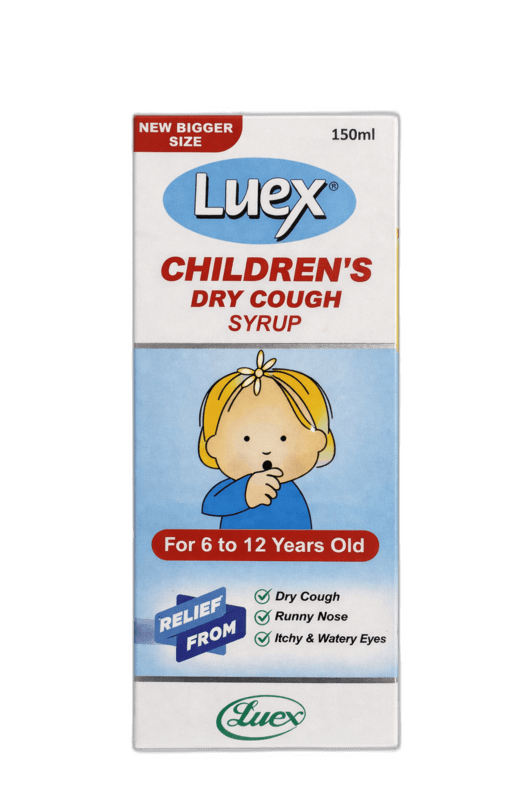Luex Children Dry Cough Syr 150Ml
