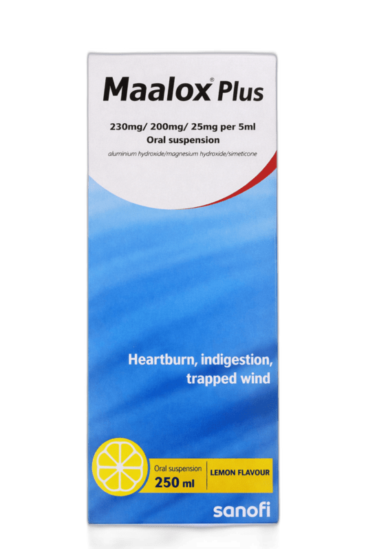 Maalox Plus Susp 250Ml