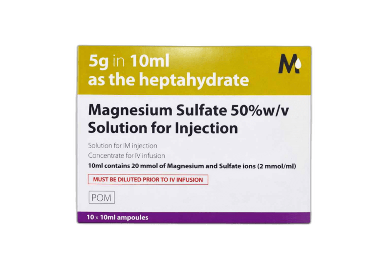 Magnesium Sulfate Inj 5g in 10ml