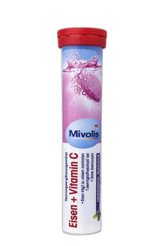 Mivolis Eisen + Vitamin C Tab 20'S