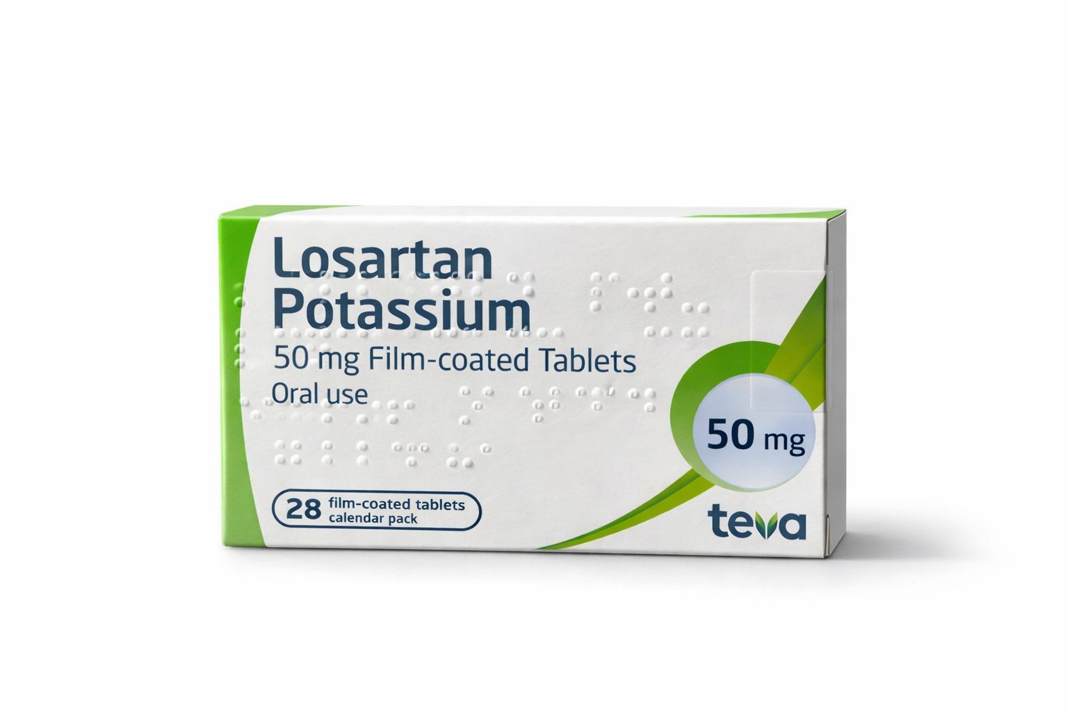 Losartan 50Mg Tab 28\'S