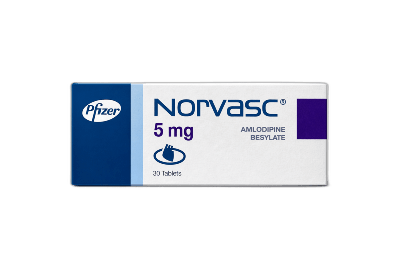 Norvasc 5Mg Tabs 30S