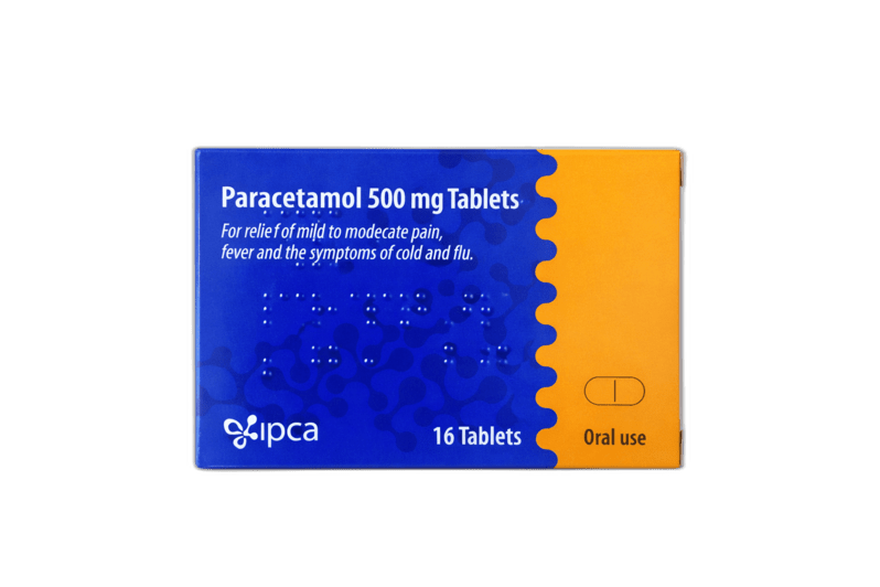 Paracetamol 500Mg Tab Ipca 100\'S
