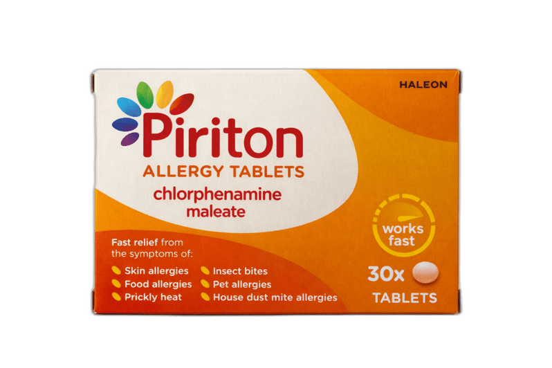 Piriton 4Mg Tab 30'S Uk