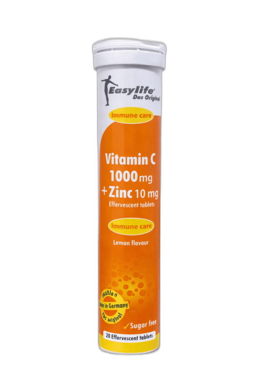 Easylife Vitaminc 1G + Zjnc 10Mg Tab 20'S
