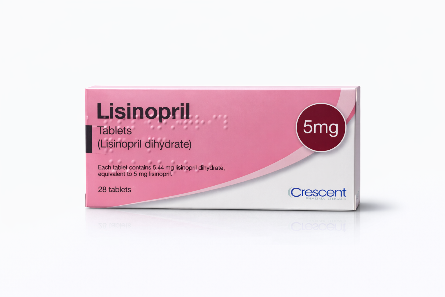 Lisinopril 5Mg Tab Crescent 28S