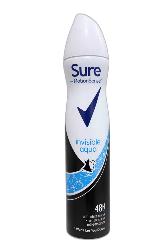 Sure Spray 250Ml (Invisible Aqua)