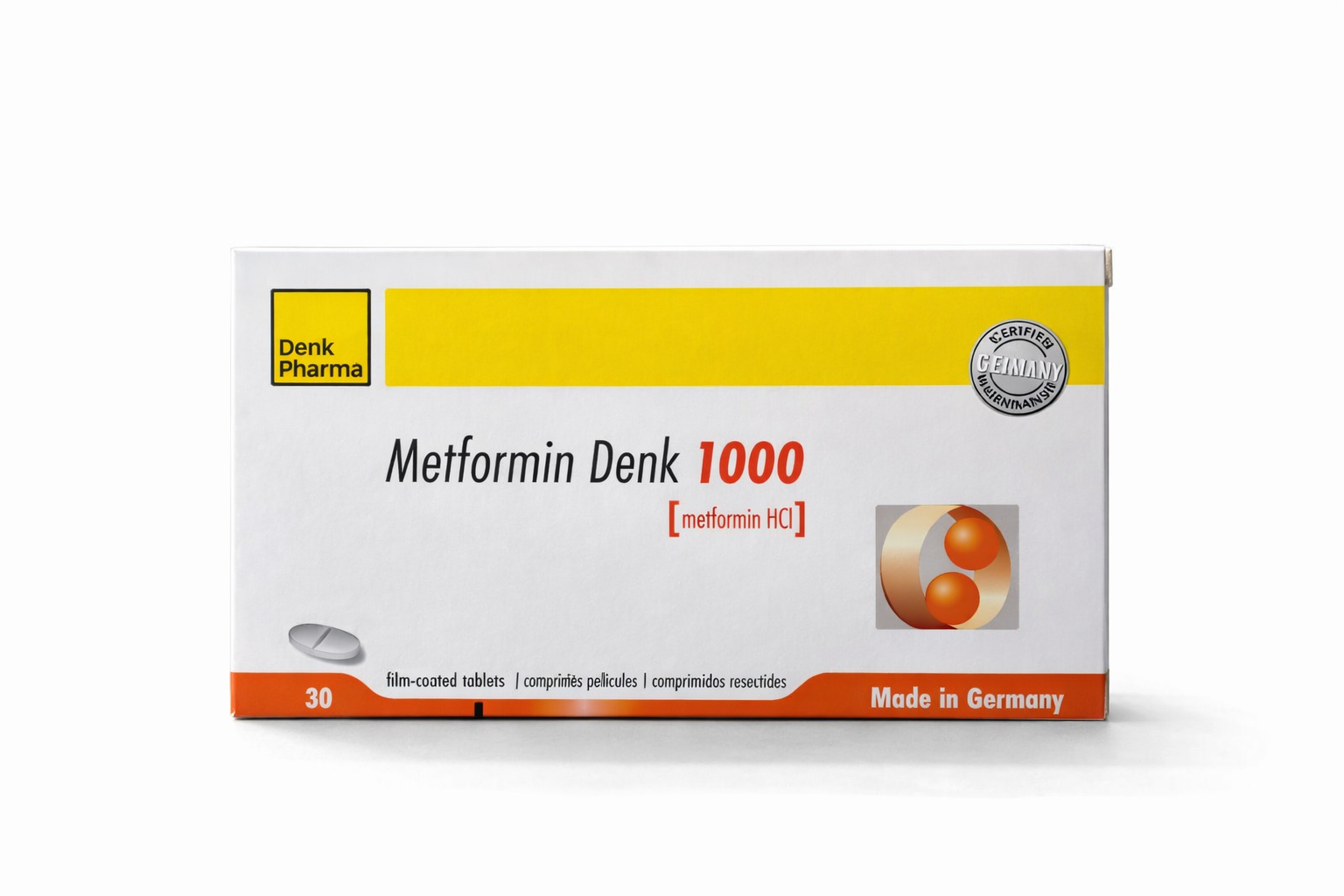 Metformin Denk 1000Mg Tab 30'S