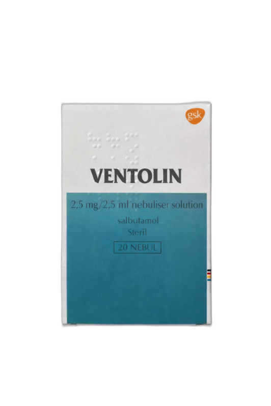 Ventolin 2.5Mg Nebules