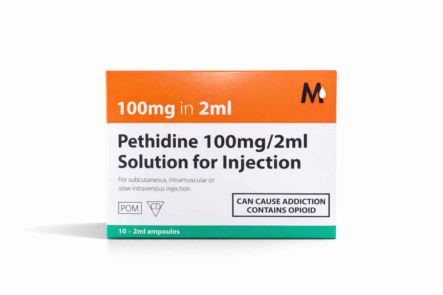Pethidine Inj 100Mg /2Ml