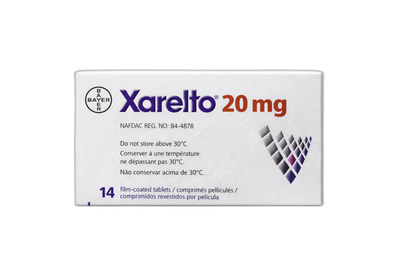 Xarelto 20Mg(Rivaroxaban)