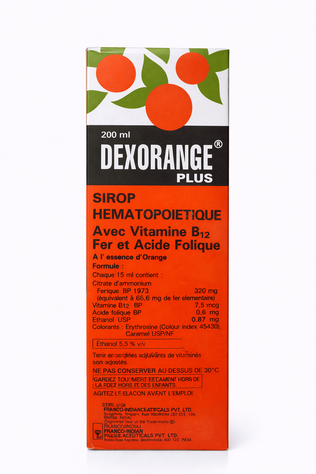 Dexorange Plus Syr 200Ml
