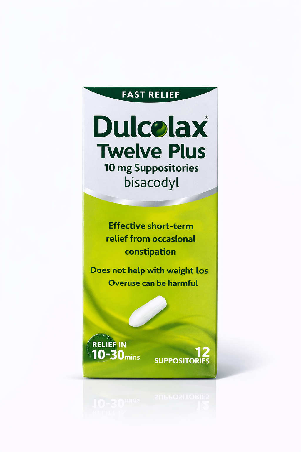 Dulcolax Twelve Plus 10Mg Suppository 12S