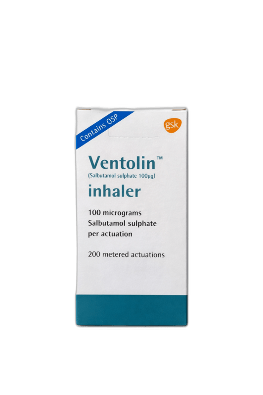 Ventolin Inhaler 100Mcg