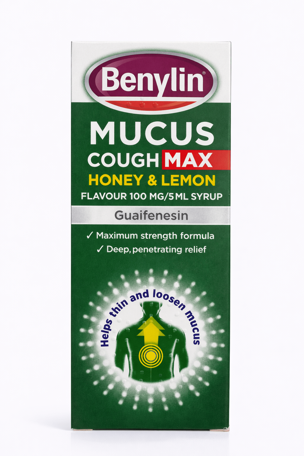 Benylin Mucus Max Syr (Honey & Lemon)