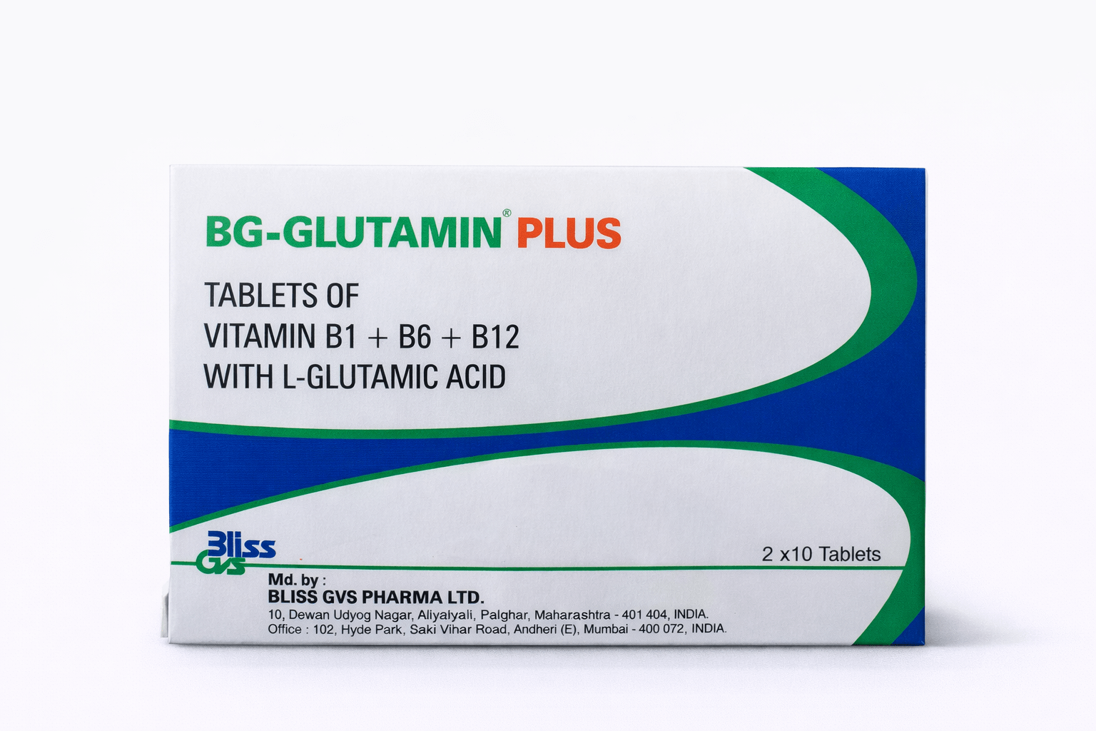 Bg-Glutamin Plus Tab