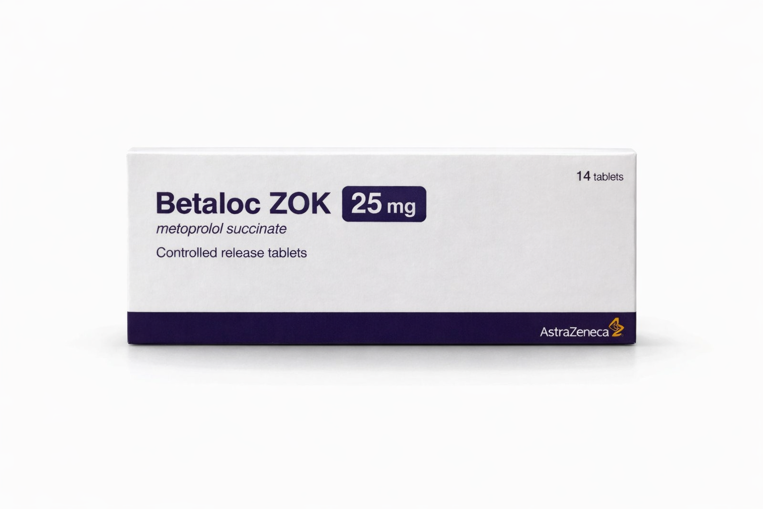Betaloc Zok 25Mg Tab 14S