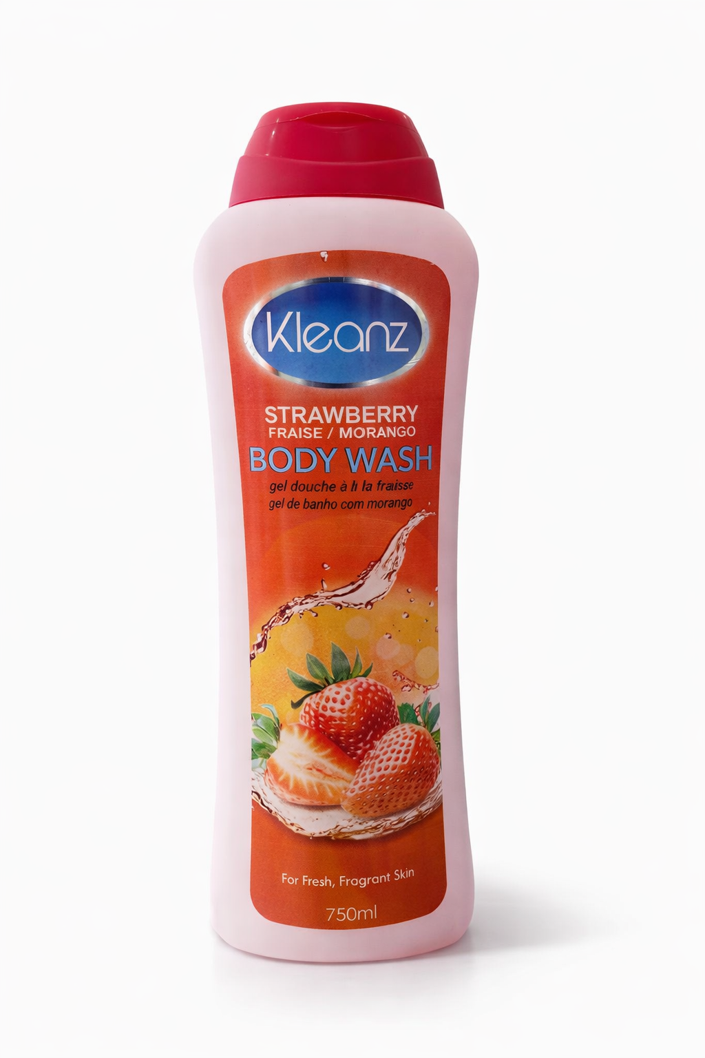 Kleanz Body Wash 750Ml (Strawberry)