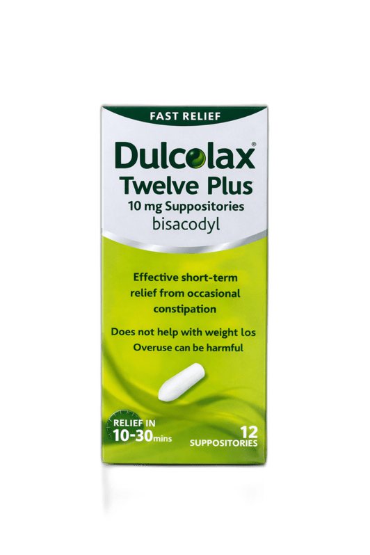 Dulcolax Twelve Plus 10Mg Suppository 12S