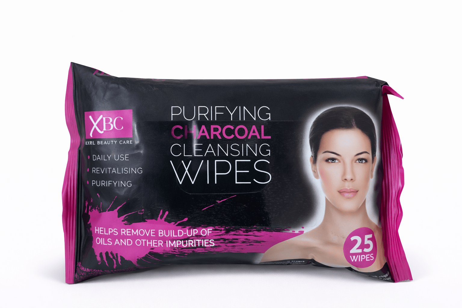 Xbc Purifying Charcoal Cleansing Wipes