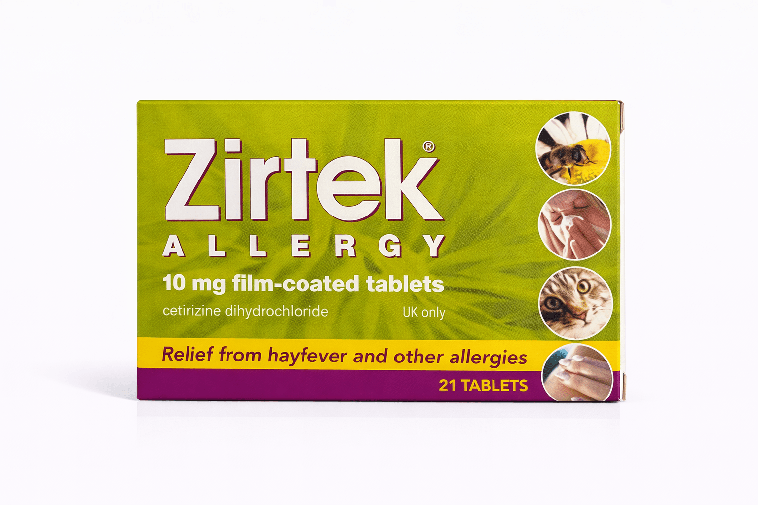 Zirtek Allergy 10Mg Tabs
