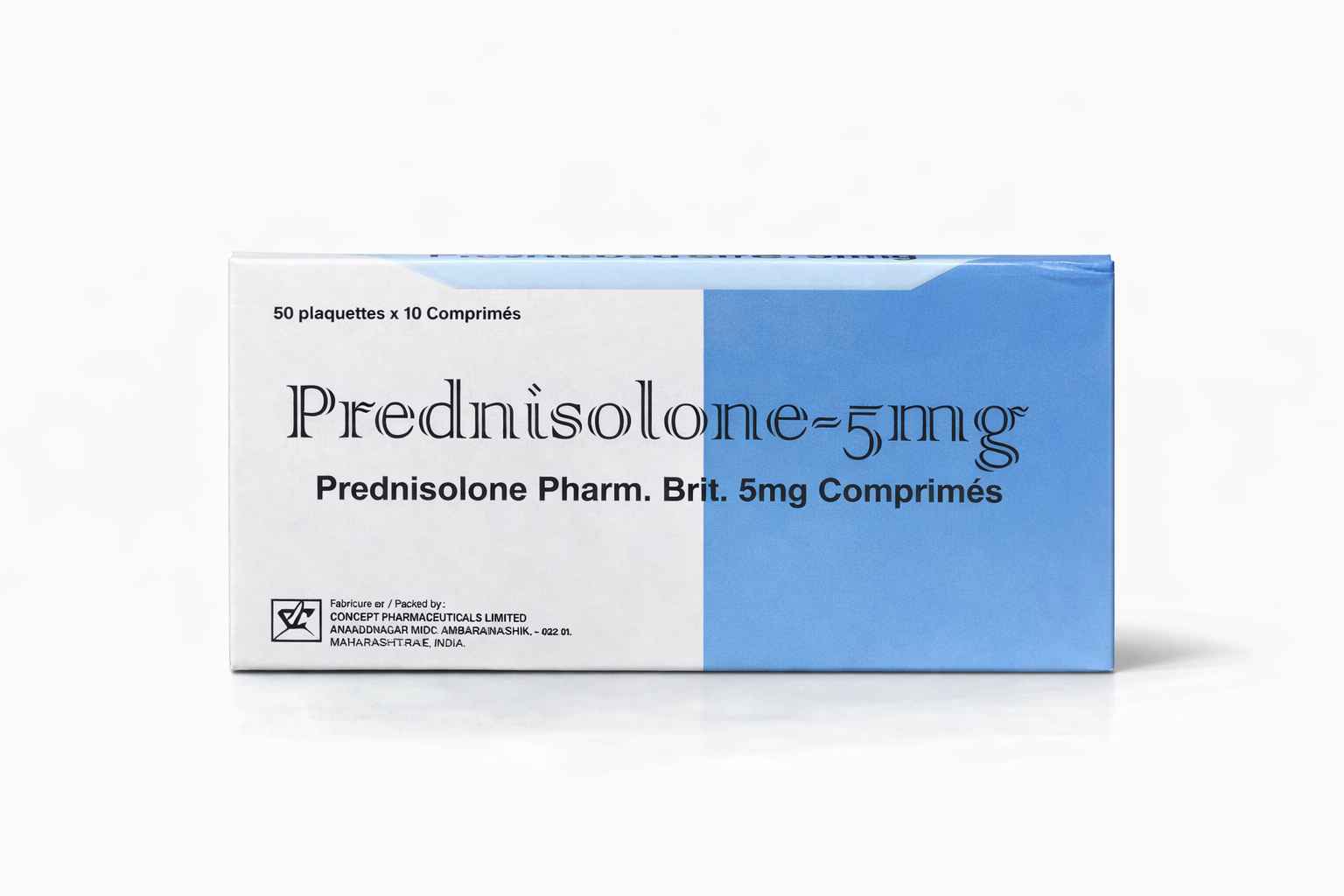 Prednisolone 5Mg Tab 500S