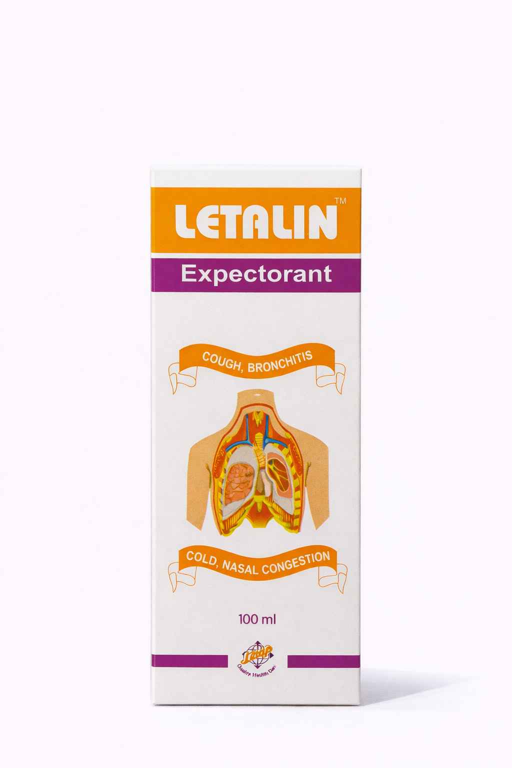 Letalin Adult Cough Syr 125Ml