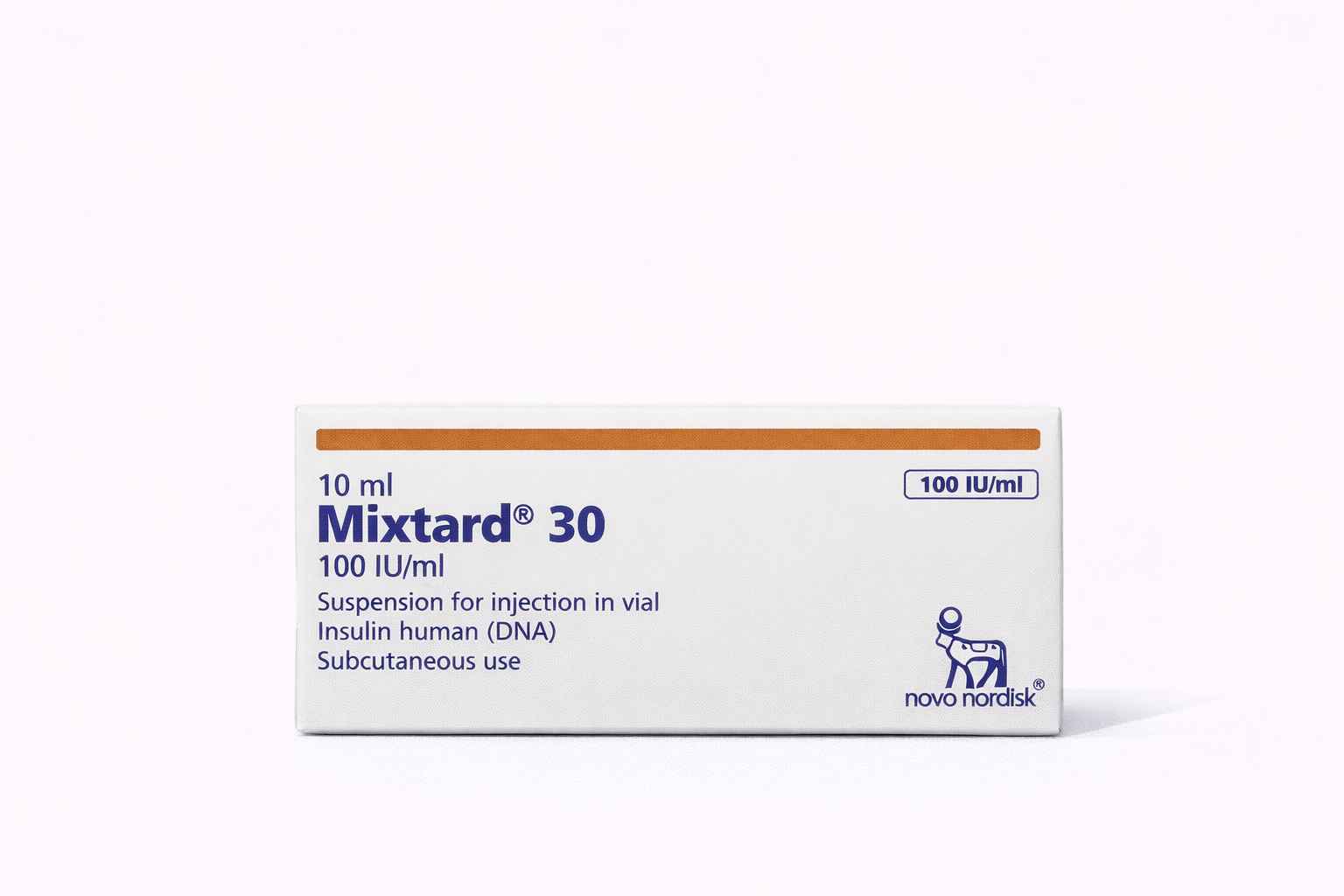 Mixtard 30 100Iu/Ml 10Ml